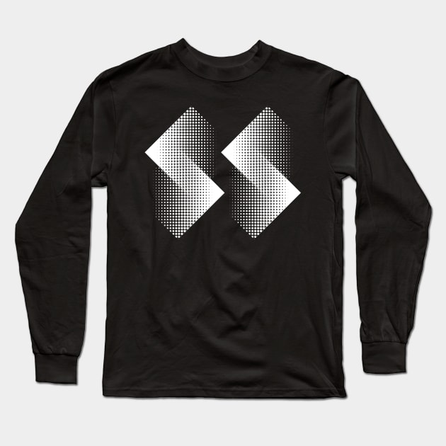 squares raster design Long Sleeve T-Shirt by lkn